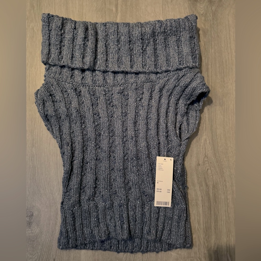 ☁️ OFF THE SHOULD SWEATER ☁️